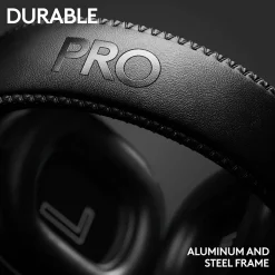 Logitech PRO X 2 LIGHTSPEED Wireless Bluetooth Stereo Gaming Over-the-Ear Headset, 3.5mm, Black (981-001262)