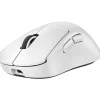 Logitech PRO X SUPERLIGHT 2 DEX Wireless Ergonomic Asymmetrical Optical USB Gaming Mouse, White (910-007363)