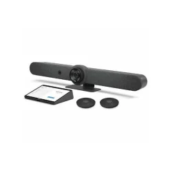 Logitech Rally Bar No-Radio HD 4K Kit Webcam, 15 Megapixels, Graphite (991-000536)