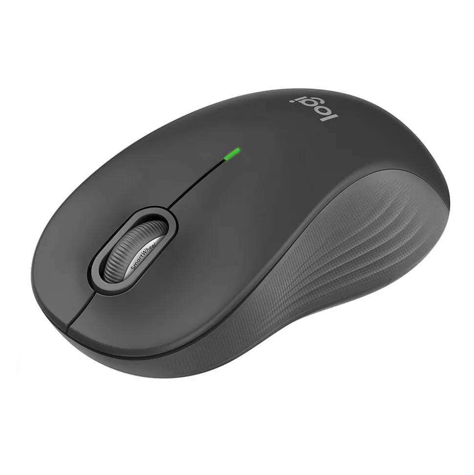Logitech Signature M550 L Wireless Ambidextrous Optical Mouse, Graphite (910-006591)