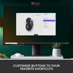 Logitech Signature M650 Large Wireless Optical USB Mouse, Classic Blue (910-006232)