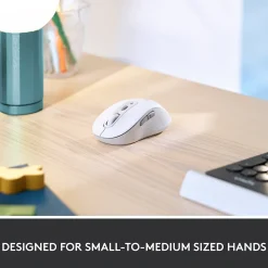 Logitech Signature M650 Wireless Optical USB Mouse, Off-White (910-006252)