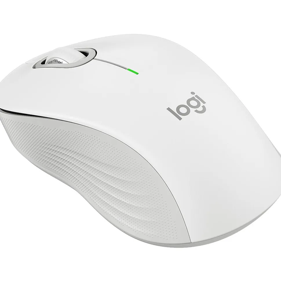 Logitech Signature M550 Wireless Optical Bluetooth & USB Mouse, Off-White (910-006592)