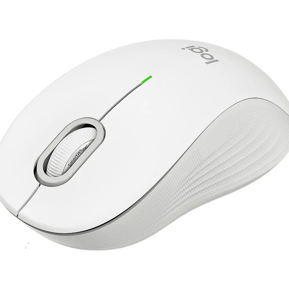 Logitech Signature M550 Wireless Optical Bluetooth & USB Mouse, Off-White (910-006592)