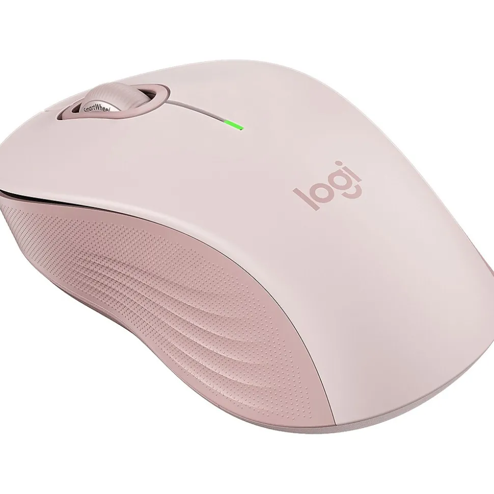 Logitech Signature M550 Wireless Optical Bluetooth & USB Mouse, Rose (910-006593)