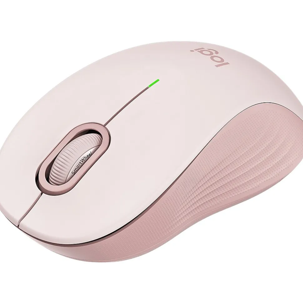 Logitech Signature M550 Wireless Optical Bluetooth & USB Mouse, Rose (910-006593)