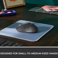 Logitech Signature M650 Wireless Optical USB Mouse, Graphite (910-006250)