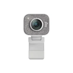 Logitech StreamCam HD Streaming Webcam, White (960-001289)