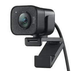 Logitech StreamCam Plus Webcam, Black (960-001280)