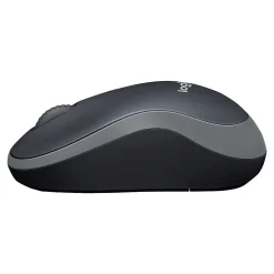 Logitech Wireless Ambidextrous Optical Mouse, Gray (910-003888)