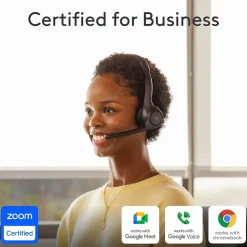 Logitech Zone 305 Wireless Noise Canceling Bluetooth Headset, Black (981-001452)