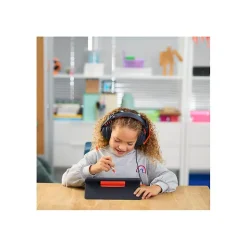 Logitech Zone Learn USB-C Stereo Computer Headset, Blue/Orange (981-001383)