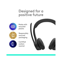 Logitech Zone Vibe 300 Wireless Noise-Canceling Bluetooth Stereo Headset (981-001406)