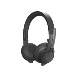 Logitech Zone Wireless Bluetooth Headset For Microsoft Teams Noise Canceling Stereo, Over-the-Head, Black (981000853)