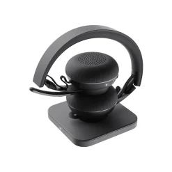 Logitech Zone Wireless Plus UC Bluetooth Stereo Mobile Headset, Black (981-000918)