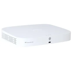 Lorex Fusion 4K 8.0-MP 16-Camera-Capable 2-TB NVR System with 4 IP Smart-Deterrence Bullet Cameras, White (N847A62-8A4-E)