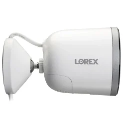 Lorex 4K Indoor/Outdoor Wi-Fi Security Camera with Smart Security Lighting, White (W881AAD-E)