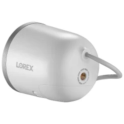 Lorex 4K Indoor/Outdoor Wi-Fi Security Camera with Smart Security Lighting, White (W881AAD-E)
