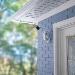 Lorex 4K Indoor/Outdoor Wi-Fi Security Camera with Smart Security Lighting, White (W881AAD-E)