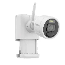 Lorex 2K 4.0-MP 8-Camera-Capable 32-GB NVR System with 4 Outdoor Wi-Fi Battery Security Cameras, White (L4248D-4AA4-E)