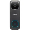 Lorex 2K QHD Wired Smart Video Doorbell, Black (LORB451AJDBE)