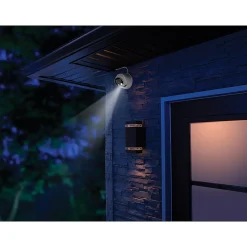 Lorex 4K Ultra HD Indoor/Outdoor Add-on IP Dome Security Camera with Smart Deterrence Plus, White (E893DD-E)