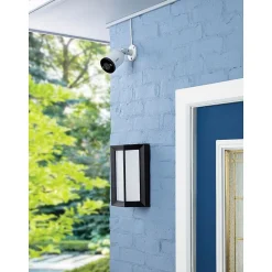 Lorex 4K Ultra HD Indoor/Outdoor Add-on IP Bullet Security Camera with Smart Deterrence, White (E893AB-E)