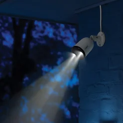 Lorex 4K Ultra HD Indoor/Outdoor Add-on IP Bullet Security Camera with Smart Deterrence, White (E893AB-E)