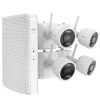 Lorex Outdoor Wireless 2K 4.0-MP 8-Camera Capable 1-TB NVR System with 4 Wi-Fi Battery Security Cameras, White (L42481-4AA4-E)