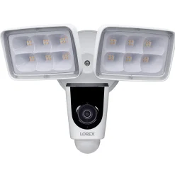 Lorex 1080p Full HD Wi-Fi Floodlight Camera, White (V261LCD-E)