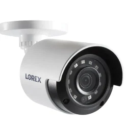 Lorex 1080p HD Outdoor Security System with 4 1TB DVR & Weatherproof Bullet Security Cameras, 8-Channel, White (D24281B-2NA4-E)