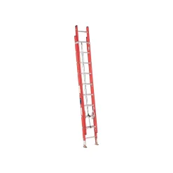 Louisville Ladders FE3200 Series Fiberglass Channel Extension Ladders, 24 ft