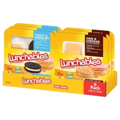 Lunchables Ham & Turkey Variety Lunch Kit, 20.7 oz., 6/Pack (902-00011)