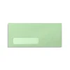 LUX #10 (4 1/8" x 9 1/2") Window Envelopes, Pastel Green, 500/BX