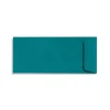 LUX 4 1/8" x 9 1/2" #10 70lbs. Open End Envelopes, Teal Blue, 50/Pack