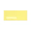 LUX 4 1/8" x 9 1/2" #10 Window Envelopes, Pastel Canary Yellow, 50/Pack
