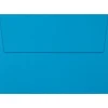 LUX 5 1/4" x 7 1/4" A7 Invitation Envelopes W/Peel & Press, Pool Blue, 250/BX