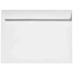 LUX 7 1/2 x 10 1/2 Booklet Envelopes 50/Pack, 24lb. Bright White (12252-50)