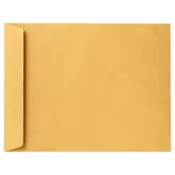 LUX 11 1/2 x 14 1/2 Kraft Open End Envelopes 500/Pack, 28lb. Brown Kraft (318-500)