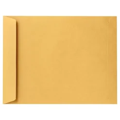 LUX 11 1/2 x 14 1/2 Kraft Open End Envelopes 50/Pack, 28lb. Brown Kraft (318-50)