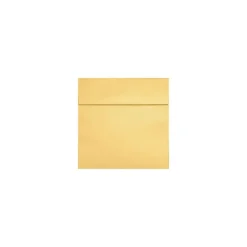 LUX 8 1/2" x 8 1/2" Square Envelopes, Gold Metallic, 250/PK (8575-07-250)