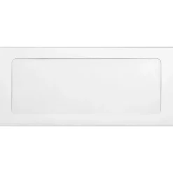 LUX #10 Full Face Window Envelopes (4 1/8 x 9 1/2) 500/Pack, 80lb. White (FFW-10-80W-500)