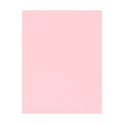 LUX 100 lb. Cardstock Paper, 8.5" x 11", Candy Pink, 50 Sheets/Pack (81211-C-23-50)