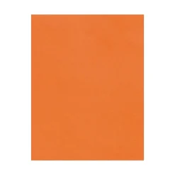 LUX 100 lb. Cardstock Paper, 8.5" x 11", Mandarin, 500 Sheets/Pack (81211-C-55-500)