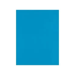 LUX 65 lb. Cardstock Paper, 8.5" x 11", Pool Blue, 500 Sheets/Pack (81211-C-198-500)