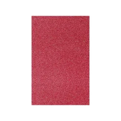 LUX 105 lb. Cardstock Paper, 11" x 17", Holiday Red Sparkle, 50 Sheets/Pack (1117-C-MS08-50)