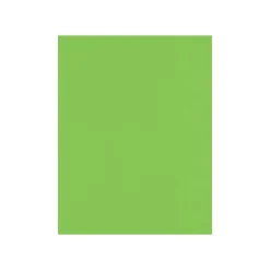 LUX 100 lb. Cardstock Paper, 8.5" x 11", Limelight, 50 Sheets/Pack (81211-C-199-50)