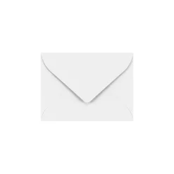 LUX #17 Mini Envelopes (2 11/16 x 3 11/16) 50/Pack, 70lb. Bright White (LEVC902-50)