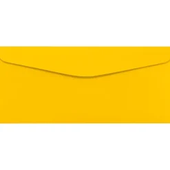 LUX #10 Regular Envelopes (4 1/8 x 9 1/2) 500/Pack, Sunflower (LUX-4260-12-500)