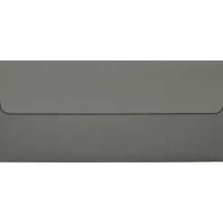 LUX #10 Square Flap Envelopes (4 1/8 x 9 1/2) 50/Pack, Smoke (EX4860-22-50)